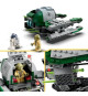 LEGO Star Wars 75360 Le Chasseur Jedi de Yoda, Jouet The Clone Wars avec la Minifigurine Yoda et Figurine R2-D2