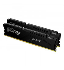Mémoire RAM - KINGSTON - FURY Beast - 16 Go (2 x 8 Go) - DDR5 - 6000 Mhz CL36 - (KF560C36BBEK2-16)