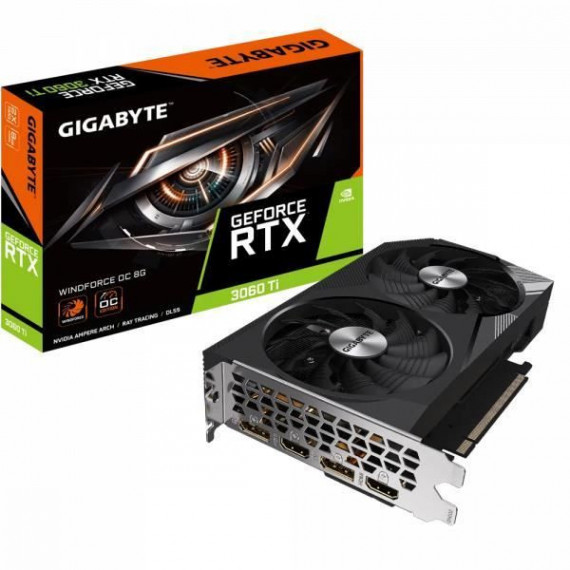 carte graphique GIGABYTE WINDFORCE OC 8G NVIDIA 8 GO GDDR6