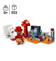 LEGO 21255 Minecraft L'Embuscade au Portail du Nether, Jouet avec Scenes de Bataille et Minifigurines, Figurine Hoglin