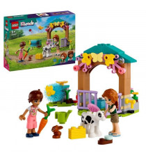 LEGO 42607 Friends L'Étable du Veau d'Autumn, Jouet de Ferme avec Animaux pour Enfants, 2 Figurines, Figurine de Lapin