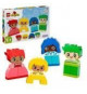 LEGO 10415 DUPLO My First Fortes Émotions et Grands Sentiments, Jouet pour Bébés, 23 Briques Colorées et 4 Personnages