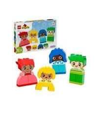 LEGO 10415 DUPLO My First Fortes Émotions et Grands Sentiments, Jouet pour Bébés, 23 Briques Colorées et 4 Personnages