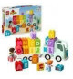 LEGO 10421 DUPLO Ma Ville Le Camion de l'Alphabet, Jouet d'Apprentissage de l'Alphabet pour Enfants Des 2 Ans