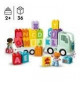 LEGO 10421 DUPLO Ma Ville Le Camion de l'Alphabet, Jouet d'Apprentissage de l'Alphabet pour Enfants Des 2 Ans