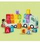 LEGO 10421 DUPLO Ma Ville Le Camion de l'Alphabet, Jouet d'Apprentissage de l'Alphabet pour Enfants Des 2 Ans