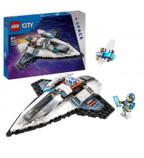 LEGO 60430 City Le Vaisseau Interstellaire, Jouet sur l'Espace, Cadeau Enfants Des 6 Ans, Jeu Créatif avec Minifigurines