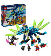 LEGO 71476 DREAMZzz Zoey et Zian, le Chat-Hibou, Jouet de Figurines pour Enfants, avec un Animal Fabuleux a Construire