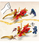 LEGO 71801 NINJAGO L'Attaque du Dragon Rebelle de Kai, Jouet Ninja de Dragon et Figurines incluant Kai avec Mini-Katana