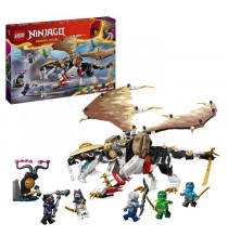 LEGO 71809 NINJAGO Egalt le Maître Dragon, Jouet Ninja avec 5 Minifigurines Ninja dont Personnages Lloyd et Nya