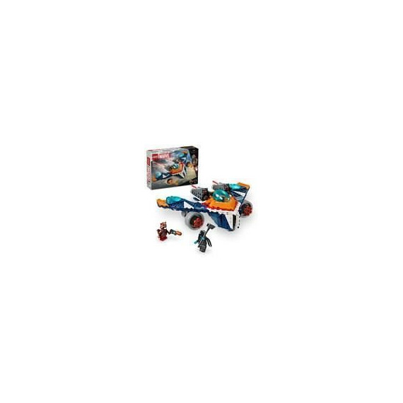 LEGO 76278 Marvel Le Vaisseau Spatial de Rocket contre Ronan, Jouet sur Les Gardiens de la Galaxie, Vaisseau et Minifigurines