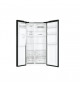 HAIER HSR3918FIPB - Réfrigérateur américain 515 L (337+178) - No Frost Multiflow - L90,8cm xH177,5cm - Noir