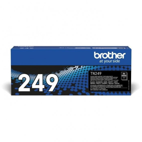 Toner noir trés haute capacité Brother TN249BK - 4500 pages