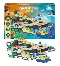 Gravitrax Junior - Starter Set XXL My Planet 184 pieces - Circuit de billes - Jeu de construction créatif - Des 3 ans - Raven…