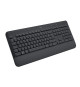 Logitech - Clavier sans fil - Ergonomique Entier avec Repose-Poignets -Signature K650 - Graphite