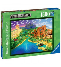 Puzzle 1500 p monde Minecraft