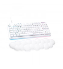 Logitech G - Clavier Gaming - G713 Filaire Mécanique Tactile (GX Brown) avec Repose-Poignet - White Mist