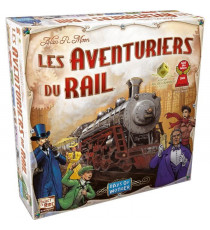 Jeu de société - Les Aventuriers du Rail USA - Asmodée - a partir de 8 ans - 2 joueurs ou plus