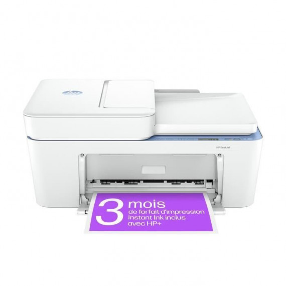 HP Deskjet 4222e Imprimante tout-en-un Jet d'encre couleur Copie Scan - 3 mois d'Instant ink inclus avec HP+