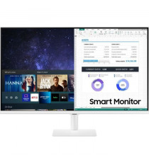 Ecran PC - SAMSUNG - Smart Monitor M5 - CM500 - 32 FHD 1920x1080 - 60Hz - VA - 4ms - Noir - HDMI + Télécommande