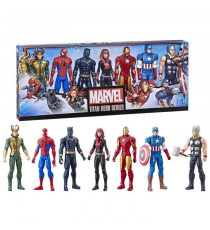 Pack de 7 figurines articulées Titan de 30 cm Marvel Avengers