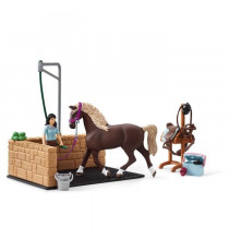 Schleich - Box de lavage pour chevaux Emily & Luna - 42438
