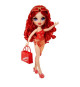 Rainbow High Swim & Style - Poupée mannequin ariculée 27 cm - Ruby (rouge) - Maillot de bain + Paréo - a partir de 4 ans