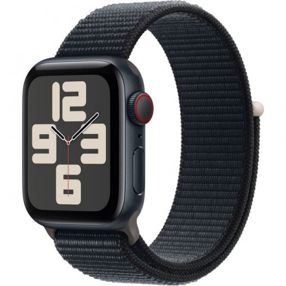 Apple Watch SE GPS + Cellular - 40mm - Boîtier Midnight Aluminium - Bracelet Midnight Sport Loop
