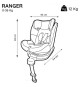 NANIA Siege Auto isofix Ranger Groupe 0/1/2/3 (0-36kg) pivotant 360°