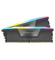 Mémoire RAM - CORSAIR - Vengeance RGB DDR5 RAM 64Go (2x32Go) 6000MHz CL30 AMD Expo Compatible iCUE - Gris (CMH64GX5M2B6000Z30)
