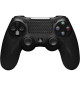 Manette de Jeu PS4 sans fil - K-PAD-THORIUM - Noir - Bluetooth - Batterie Rechargeable Longue Durée - Vibrations intégrées