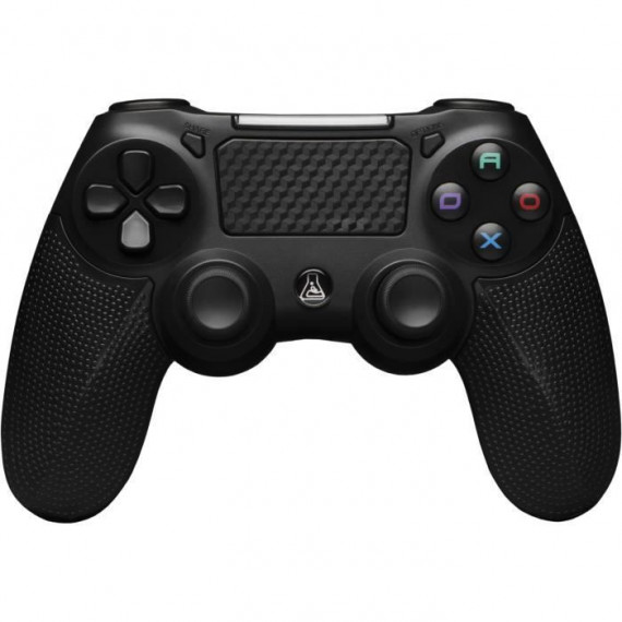 Manette de Jeu PS4 sans fil - K-PAD-THORIUM - Noir - Bluetooth - Batterie Rechargeable Longue Durée - Vibrations intégrées