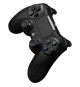 Manette de Jeu PS4 sans fil - K-PAD-THORIUM - Noir - Bluetooth - Batterie Rechargeable Longue Durée - Vibrations intégrées