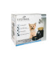 EYENIMAL Distributeur automatique 5 kg de croquettes 45x20x47 cm - Noir - Pour chat et petit chien