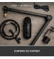 Ensemble de Streaming Pro - LOGITECH G - Yeticaster - Support Antichoc - Microphone USB YETI - USB - Noir