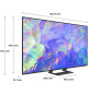 SAMSUNG UE55BU8505K - TV LED 55 (140cm) - Crystal UHD 4K 3840x2160 - Q-Symphony - Tizen Smart TV - Gaming Hub - HDR10+ - 3 x …
