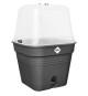 ELHO Green Basics Pot De Cult Car Allin1 35 - Noir - Ø 35 x H 29 cm - culture et récolte - 100% recyclé