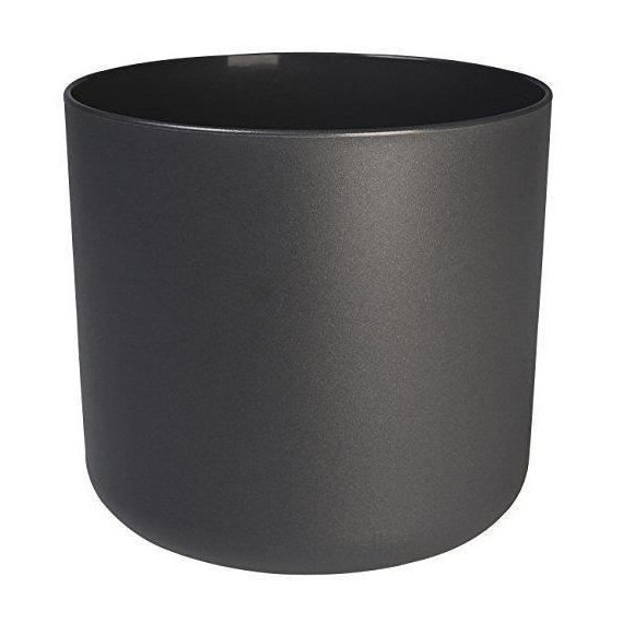 Pot de fleurs rond ELHO B.for Soft - Noir - Ø 35 x H 32 cm - intérieur - 100% recyclé