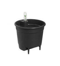 Elho Self-watering Insert Pot a fleurs 33 - Noir - Ø 33 x H 31 cm - intérieuraccessoires - 100% recyclé