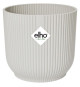 ELHO Vibes Fold Pot de fleurs rond 30 - Blanc - Ø 30 x H 27 cm - intérieur - 100% recyclé