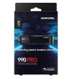 SAMSUNG - 990 PRO - Disque SSD Interne - 4 To - PCIe 4.0 - NVMe 2.0 - M2 2280 - Jusqu'a 7450 Mo/s (MZ-V9P4T0BW)
