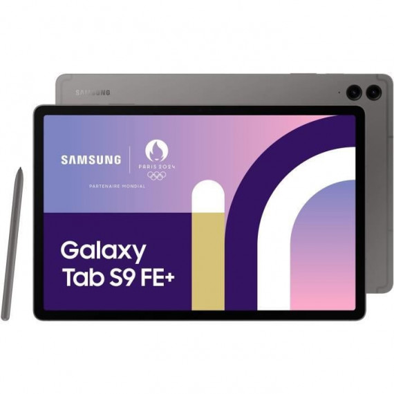 Tablette Tactile - Samsung - Galaxy Tab S9 FE + - 12,4 - RAM 8Go - 128 Go - Anthracite - 5G - S Pen inclus