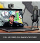 Logitech StreamCam : webcam pour streaming YouTube et Twitch, full HD 1080p 60Fps, connexion USB-C, détection des visages par IA