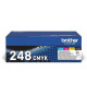 Pack Toner standard - BROTHER - TN248VAL - Cyan Magenta Jaune Noir - 4x1000 pages