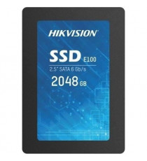 SSD Interne - HIKVISION - 2.5 2048 Go E100 SATA 3.0  3D NAND 520MB/s - 560MB/s 960TB (HS-SSD-E100/2048G)