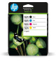 HP 924 Cartouche Encre Authentique Pack de 4 cyan, magenta, jaune, noir