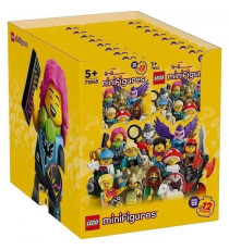 Box 36 sachets- LEGO Minifigures Série 25 Jouet avec Figurines a Collectionner, Set d'Aventure, Pack de Minifigurines