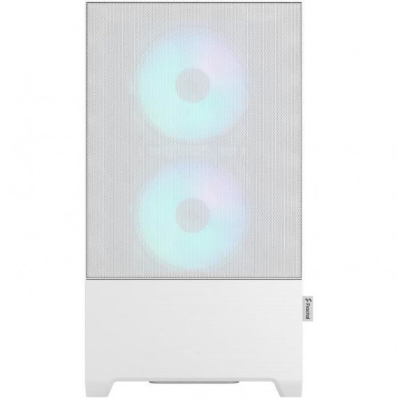 FRACTAL DESIGN - Pop Mini Air RGB White TG - Boîtier PC - Blanc (FD-C-POR1M-01)