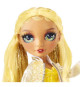 Rainbow High Poupée Mannequin avec Kit de Slime et Animal de Compagnie - Sunny (Jaune) - Poupée Pailletée 28 cm avec Kit de S…