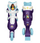 Patins en Ligne two in one - DISNEY - WISH - 3 Roues - Tri skate et Roller in lin - Ajustable taille 27-30